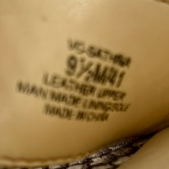 Vince Camuto Snake Print Heels - Picture 4 of 10